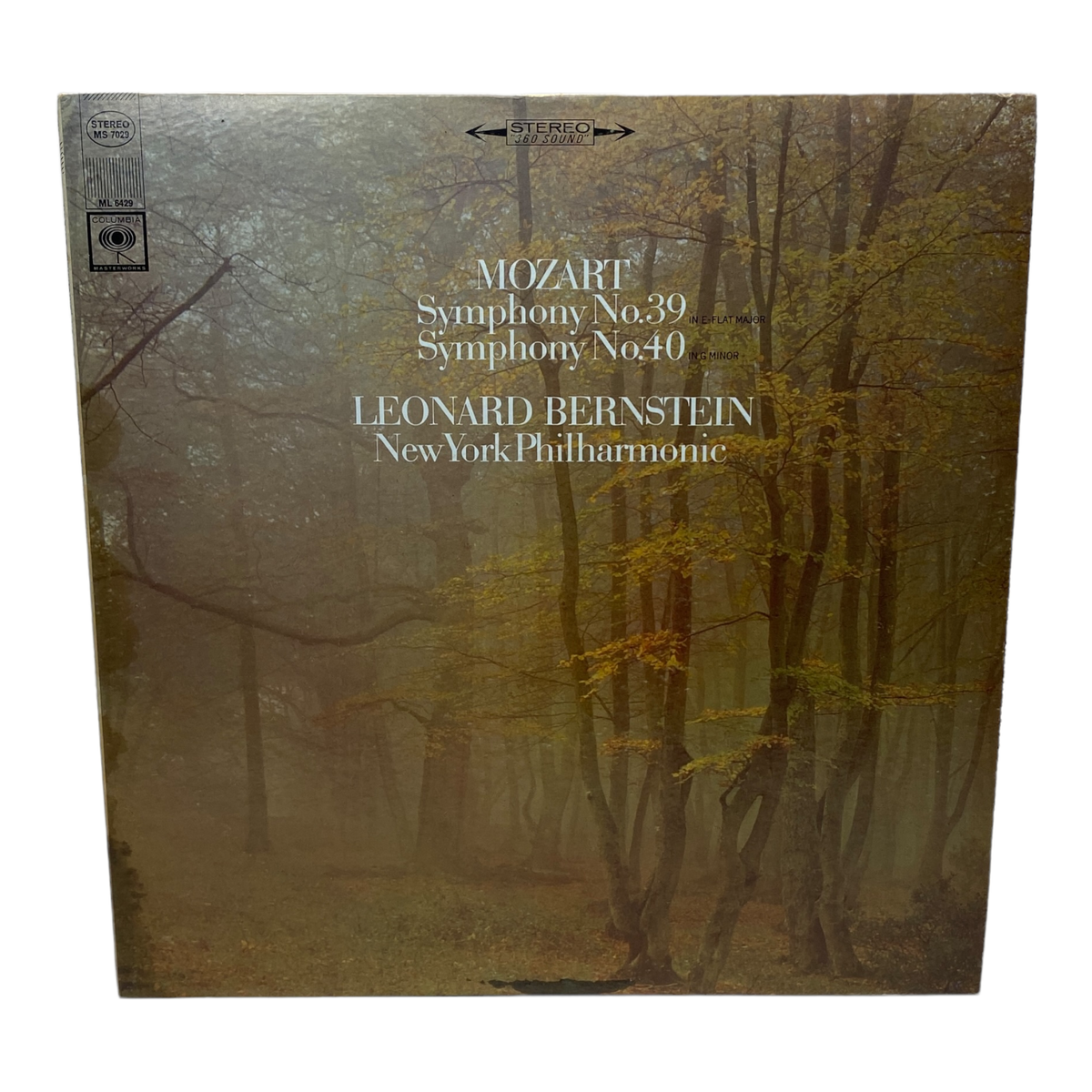 Mozart: Symphony No. 39 & No. 40 Leonard Bernstein New York