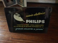PHILIPS, ESPOSITORE DA BANCO LUMINOSO, RASOIO ELETTRICO PHILIPS, ANNI 60
