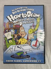 New Sealed DVD World Art Instruction; How to Draw Monsters, Aliens  Dinosaurs