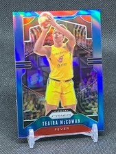 2020 Panini Prizm WNBA Blue Refractor #5 TEAIRA McCOWAN Indiana Fever #/149