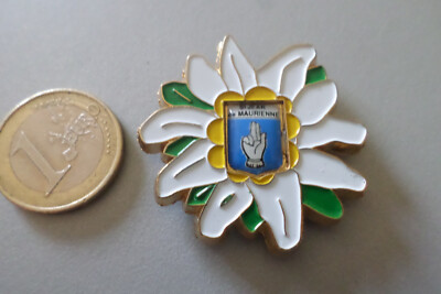 Magnet Magnet SAINT ST JEAN DE MAURIENNE SAVOIE 73 Alpen Berg Blume Wappen