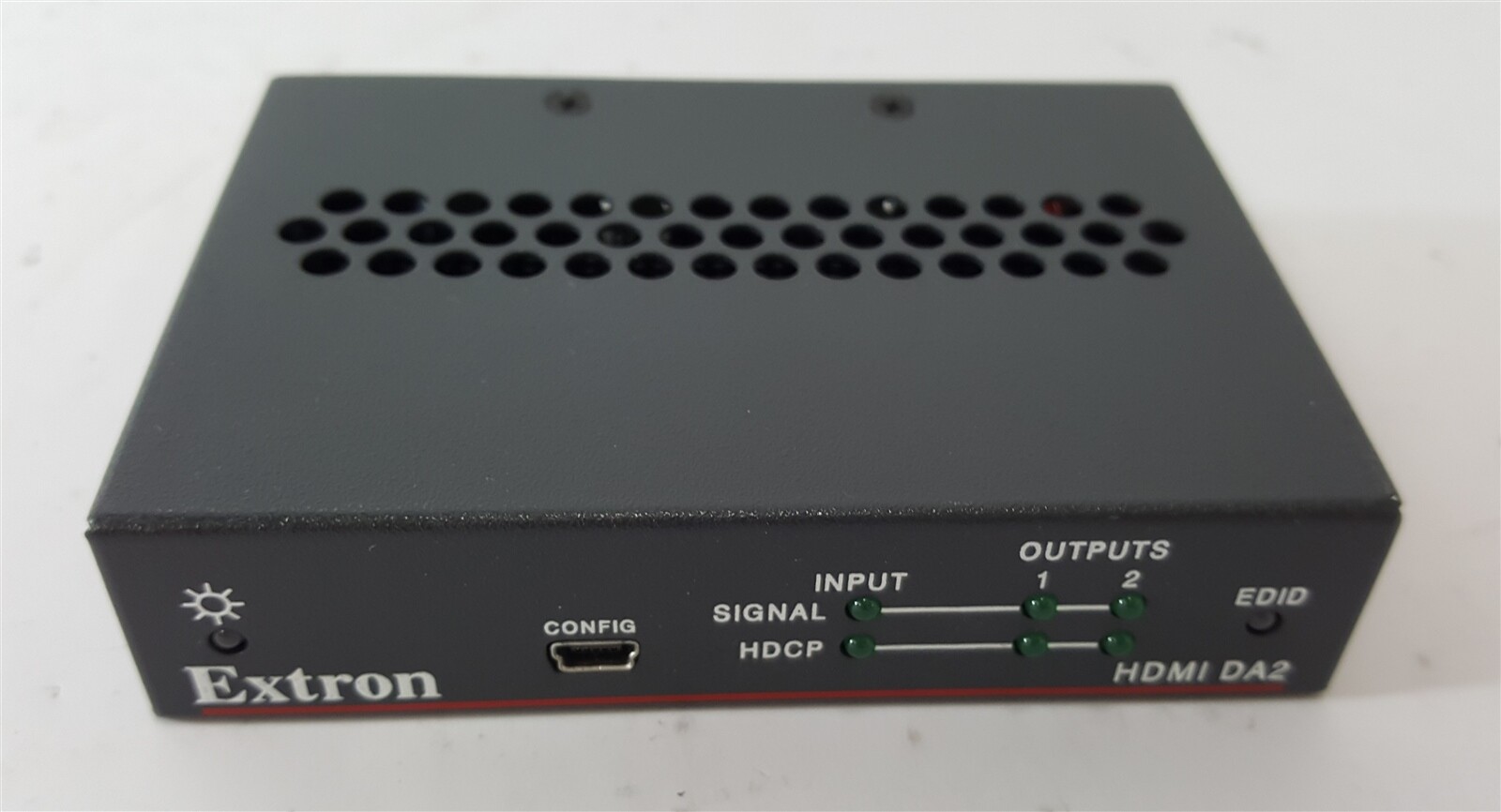 Extron HDMI DA2 2 Port HDMI Distribution Amplifier 6099701 w/ AC
