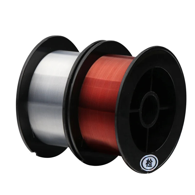 200M Fluorocarbon Fishing Line red/clear two colors 432LB Carbon