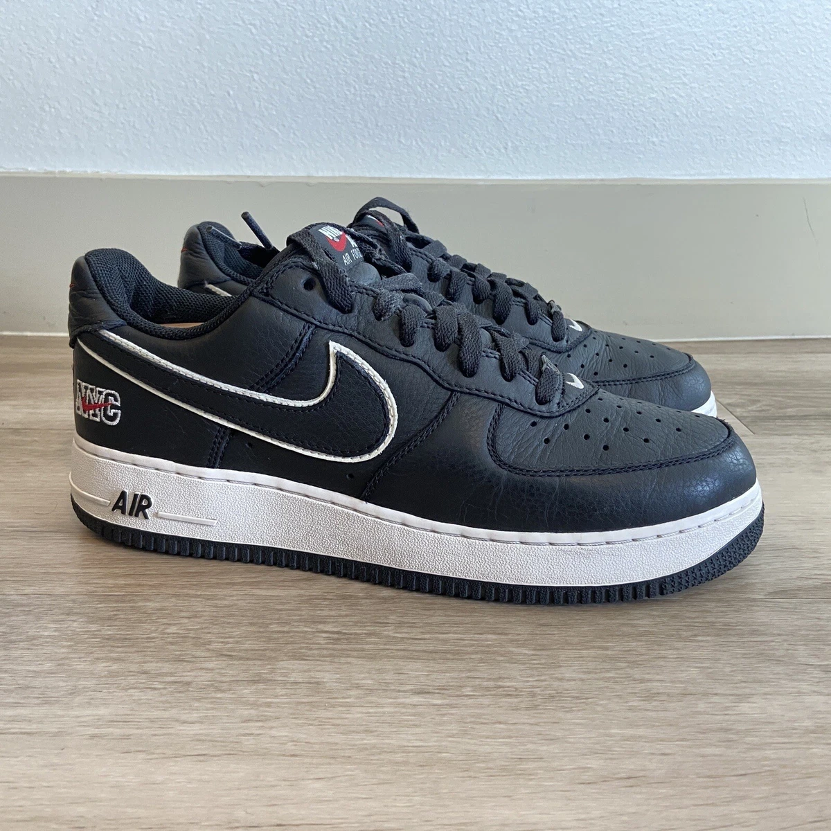 2016 Nike Air Force 1 Low NYC Black Kith Procell 10.5 - 845053-002