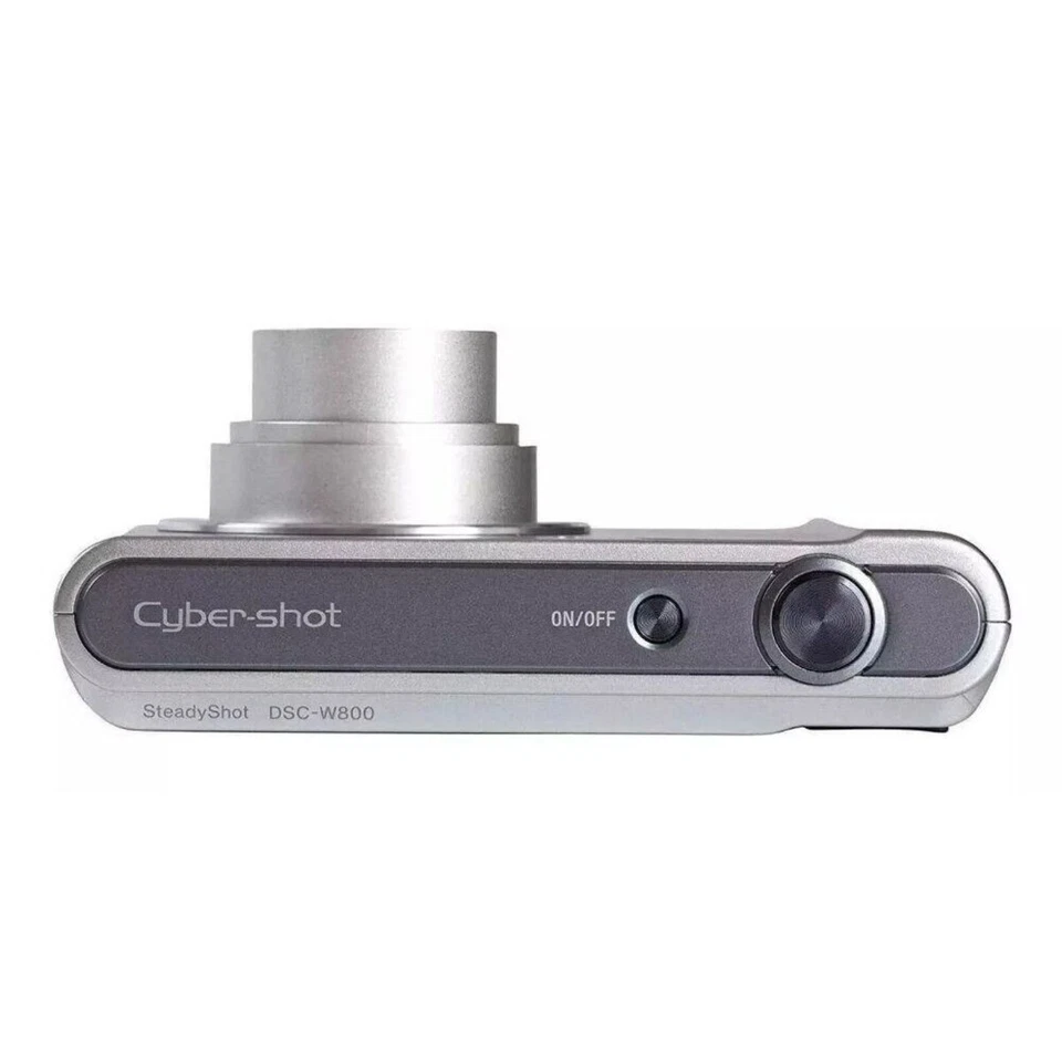 Sony Cyber-shot DSC-W800 20.1 MP 5x Optical Zoom Digital Camera - 100% Working - Image 3 of 4