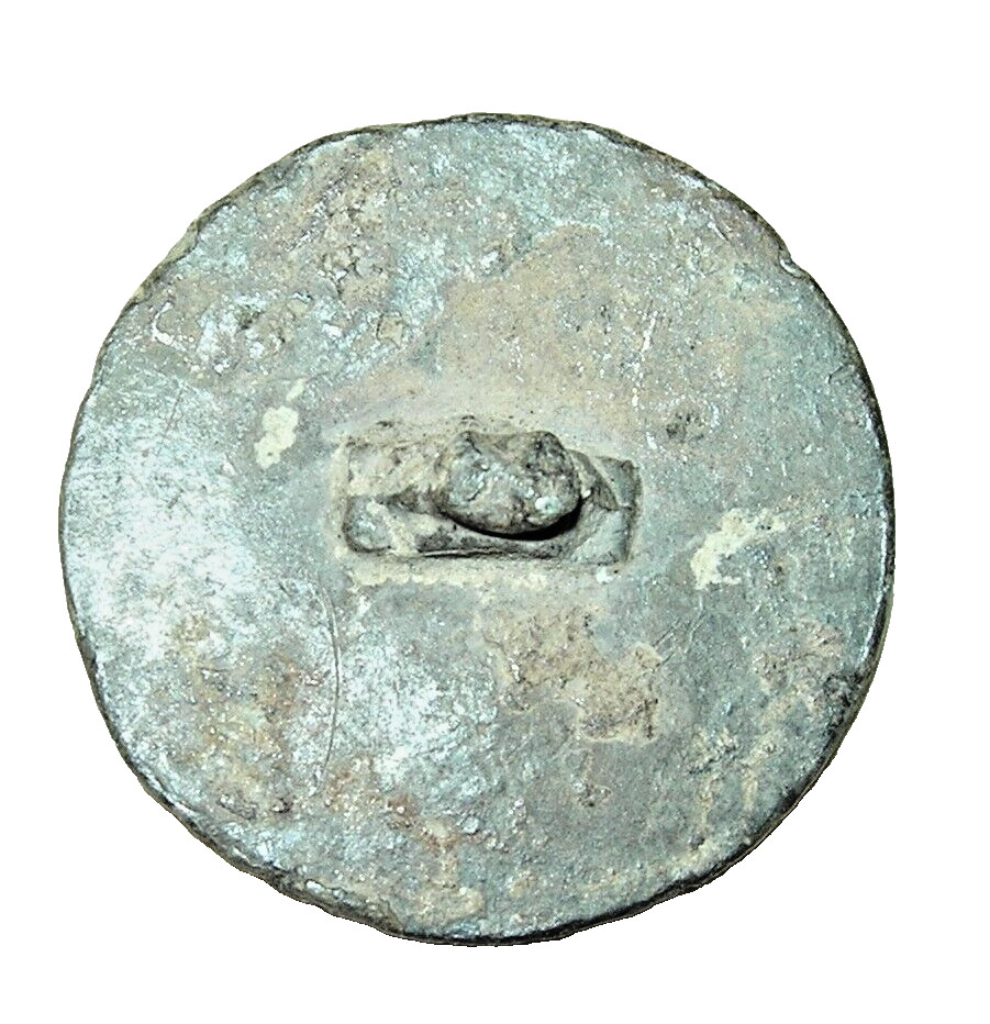 War of 1812 U.S. 10th REGULAR ARMY INFANTRY BUTTON, raised in NORTH CAROLINA