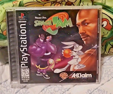 Space Jam (Sony PlayStation 1) Complete with Registration Card Case + Manual