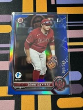 2022 Bowman Draft 1st Edition Blue Foil /150 Sonny DiChiara #BD-16