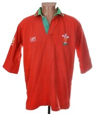 WALES RUGBY UNION 1996/1998 JERSEY SHIRT COTTON TRADERS SIZE L ADULT