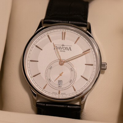 Davosa Flatline Ronda 1019 quartz watch [16248365/24011]