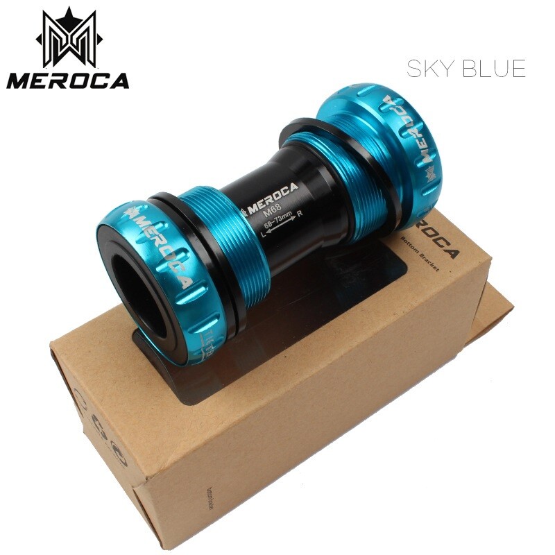 MEROCA Hollowtech Threaded Bottom Bracket MTB Road Bike Crank BB Bearing 68 73mm eBay
