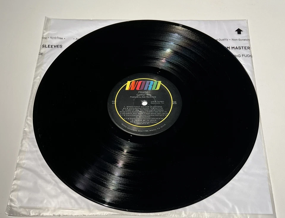 The Bill Gaither Trio / Praise 12in Vinyl 1976 (EX + Shrink) Complete Set - Image 2 of 4