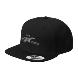 F-14 Tomcat Aircraft Name Flexfit® Pro-Formance® Embroidered Cap Hat