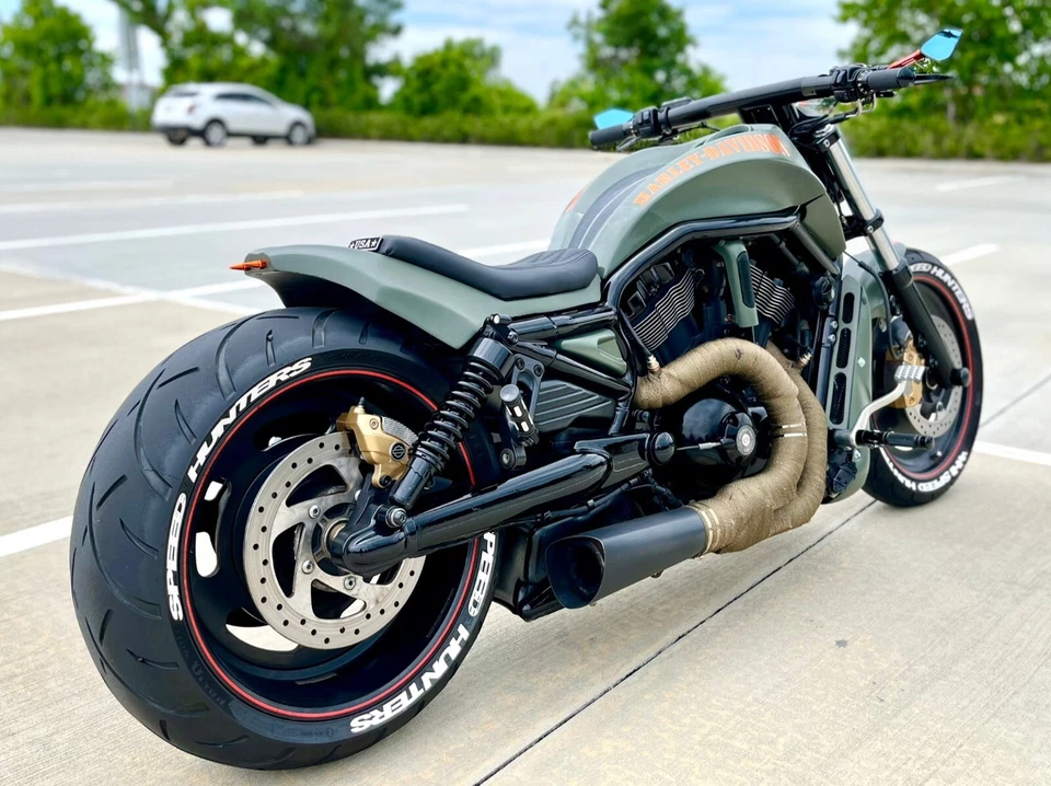 02-17 Airbox Guardabarros Radiador Cubierta Carrocería Kit Harley Vrod V-rod V Rod NRS Muscle* Foto 3 de 4