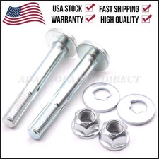 NEW Eccentric Camber Bolt W/Washer and Nut Kit For BMW E87 90 X5 E53 F20 25 30