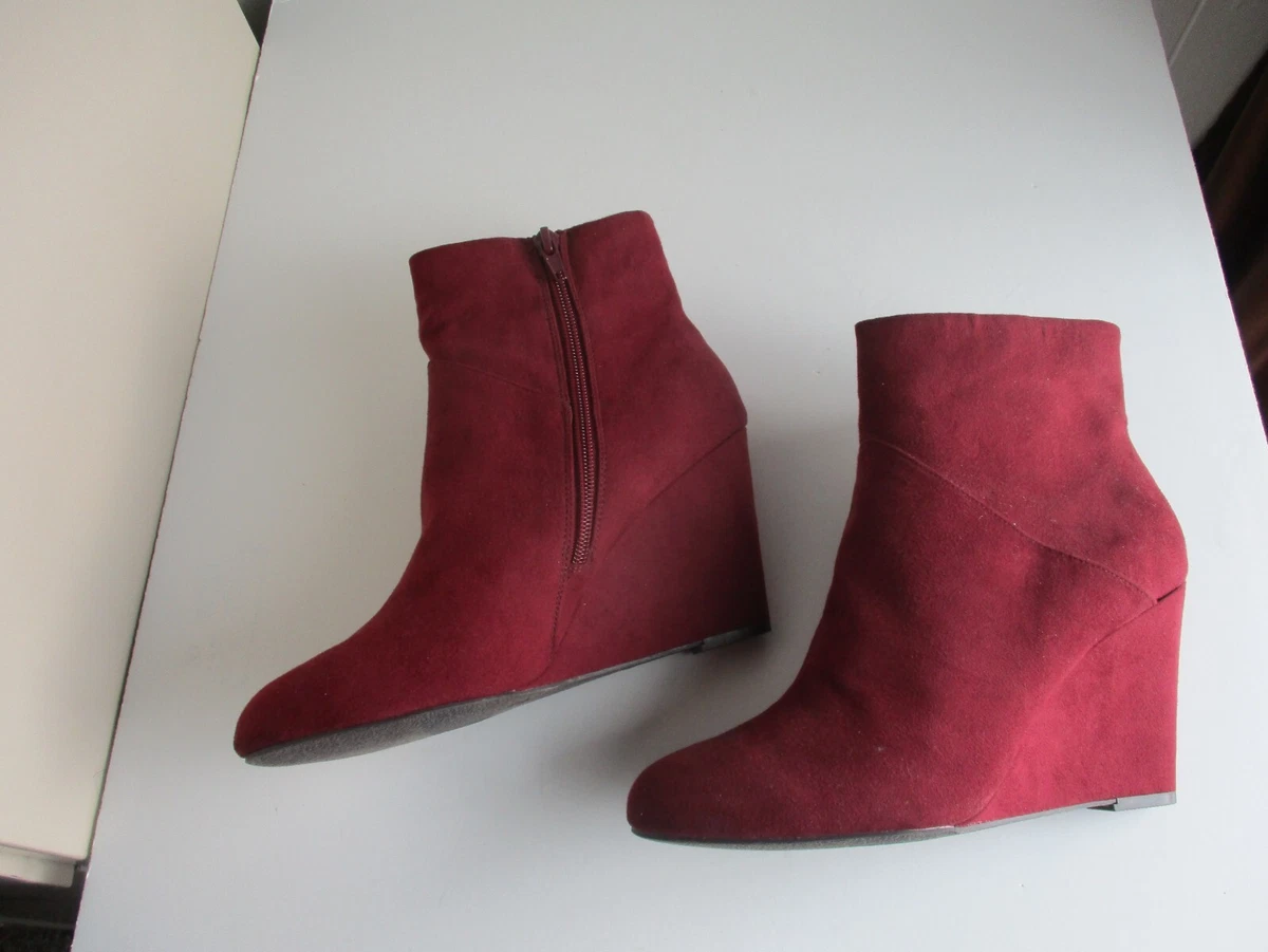 Ebay wedge cheap boots