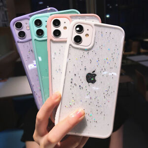 Star Glitter Case For Iphone 11 Pro Max 7 8 Xr X Xs Clear Bling Phone Case Cover Ebay