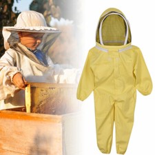 Beekeeping Suit Full Body Jumpsuit Beekeeper Jacket Costume for Child UK Stock