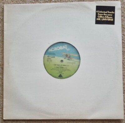 Gillan - 4 Track Promo - Mr Universe - She Tears Me Down - EX / VG 1979 Rock