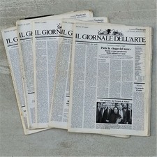 Il Giornale dell'Arte 1989 - Anno VII - N°66-67-69-72-73- [Umberto Allemandi]
