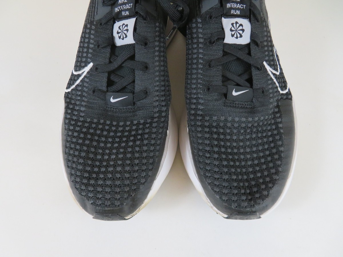 Nike Interact Run Mens Black White Running Shoes FD2291-001 Size 13 Amazon.com | NIKE Interact Run Mens Road Running Shoes  main image 4