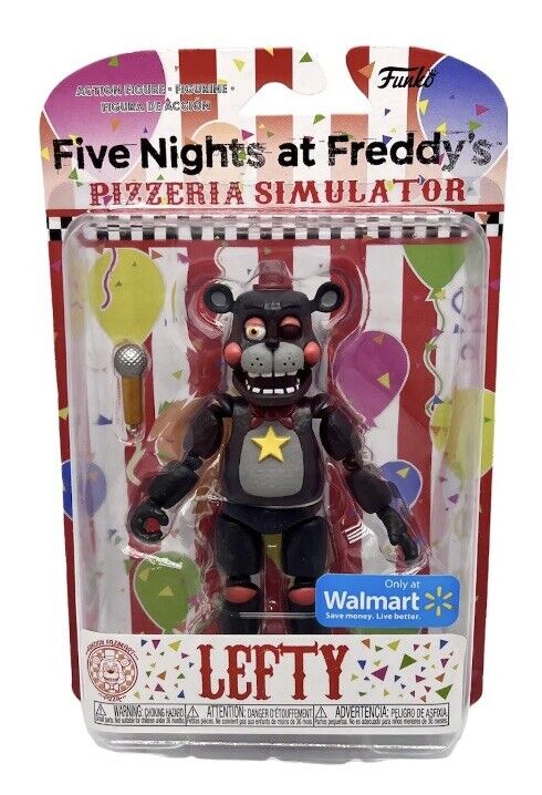  Five Nights at Freddy's Pizza Simulator - Lefty Collectible  Figure : Toys & Games