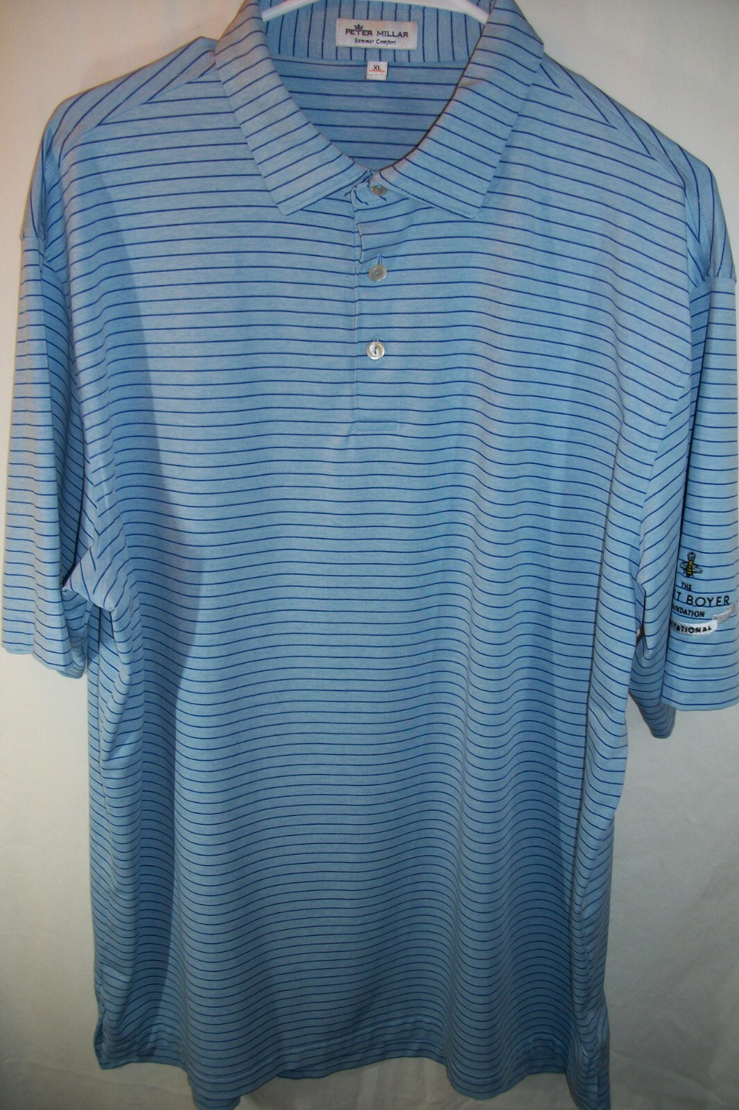 Peter Millar Solid Performance Jersey Polo Shirt … - image 1