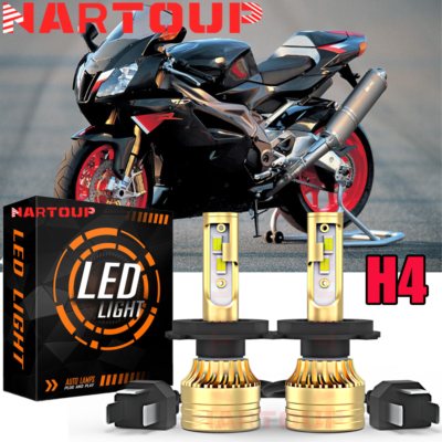 H4 9003 LED Headlight Bulbs Kit 6000K 36000LM Hi/Lo Beam Super Bright - Foto 3