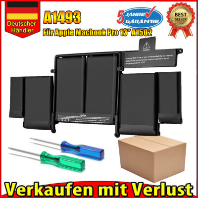 A1493 Apple Macbook Pro 13'' zoll Retina A1502 Ersatz akkus A1582 2013 2014 2015 