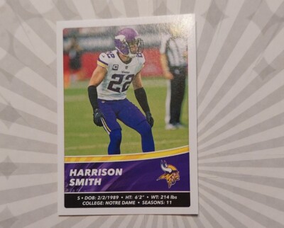 NFL 2022 Panini Sticker Harrison Smith (427)
