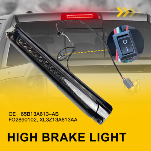 For 97-2003 Ford F150 00-05 Ford Excursion LED 3rd Third Brake Lights Cargo Lamp
