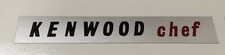 Kenwood Chef A701 A701A A702 A703 Slow Speed Outlet Nameplate Logo Decal Sticker