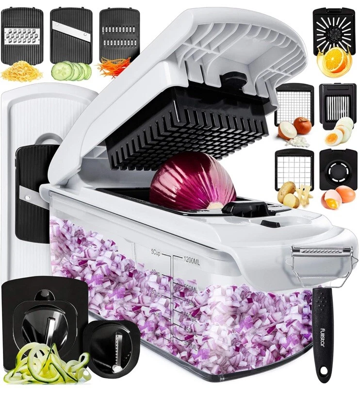Fullstar 11-Blasde Vegetable Chopper Dicer Mandoline Food Slicer