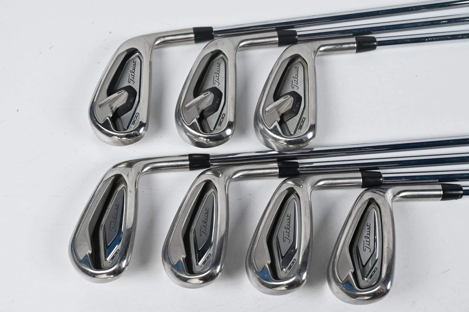 Titleist T300 2019 Irons / 5-PW+GW / Regular Flex True Temper AMT Red R300 - Image 2 of 4