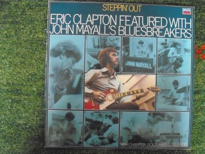 Eric Clapton, Steppin' Out, featured with John Mayall's Bluesbreakers, Schallpla