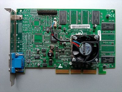 3DFX Voodoo4 4500 AGP 4x, 32MB, VSA-100, Retro Grafikkarte