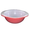Vintage Pyrex Flamingo Pink 080 Small Round Casserole Dish 8oz  NO LID*scratched