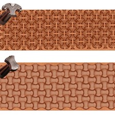 Leather Stamps,2 Pack Professional Leather Stamping Tools for Craft Working(612+