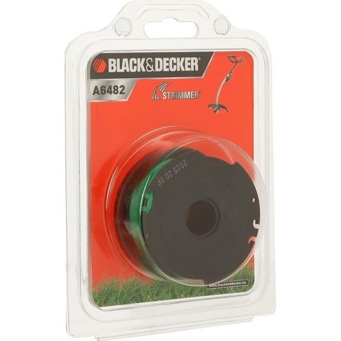 Bobine fil 2mm Reflex évite le blocage du nylon BLACK DECKER