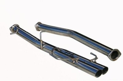 Yamato Straight Pipe Dual Tip Exhaust for Skyline R34 RB25DE/RB20DE 2Dr #2604JO