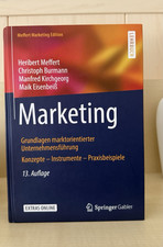Meffert Marketing Edition: Marketing 13. Aufl...