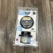 Keeney K826-66MB Foot Lock Stop Trim Kit Matte Black Bath Drain 1-1/2" - 1-3/8"