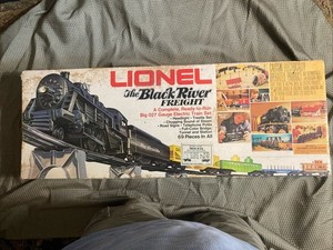 Lionel Black River Freight Boxed Train Set Big O 27 Guage