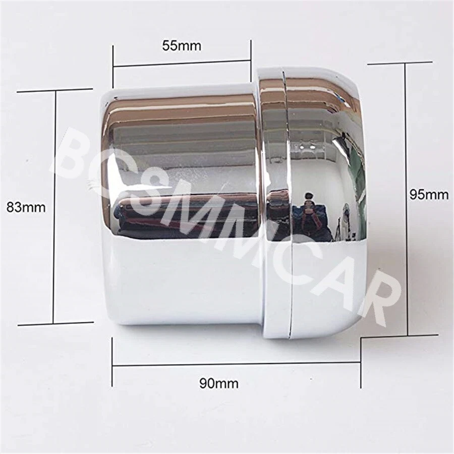 Medidor de tacômetro de carro 0-8000 RPM luz de mudança ajustável cromada à prova de choque 3,75 polegadas - Imagem 2 de 4