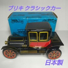 Vintage Japanese Tin Toy Car Ford Coupe 2312 Showa Era
