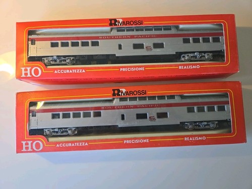 Rivarossi HO Southern Pacific Sunset Limited Vista Dome 2361/0 (juego de 2) | Condition: Used