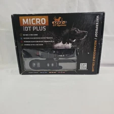 DT Systems Micro-iDT PLUS Expandable Dog Remote Trainer Waterproof Rechargeable