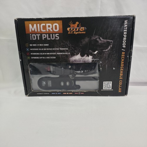 DT Systems Micro-iDT PLUS Expandable Dog Remote Trainer Waterproof Rechargeable
