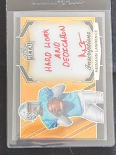 2025 Leaf Neimann Lawrence Inscriptions Auto /100 "Hard Work and Dedication"