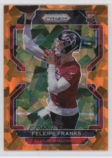 2021 Panini Prizm Rookie Orange Ice Prizm Feleipe Franks #398 0q0m